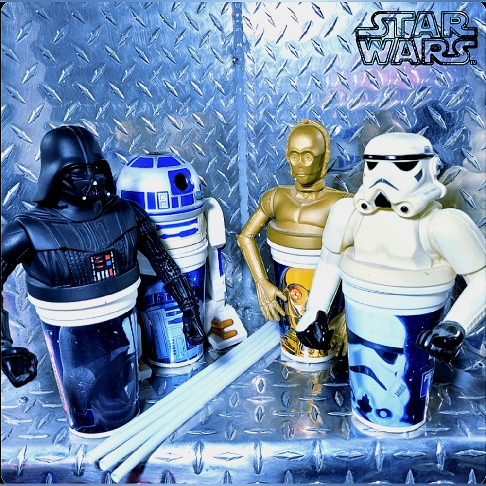 Retro starwars collectors cups